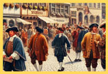 Stocherkahn Tübingen. Historik-Stocherkahnfahrt